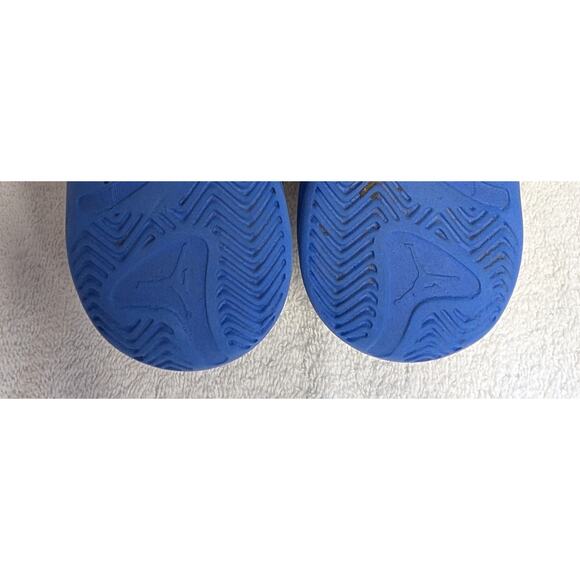 Air Jordan Boys Shoes, Jumpman Two Trey White, Blue & Black Sneakers, Sz 13C - Picture 9 of 9